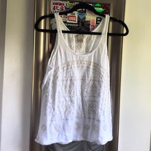 lucky brand white tank
